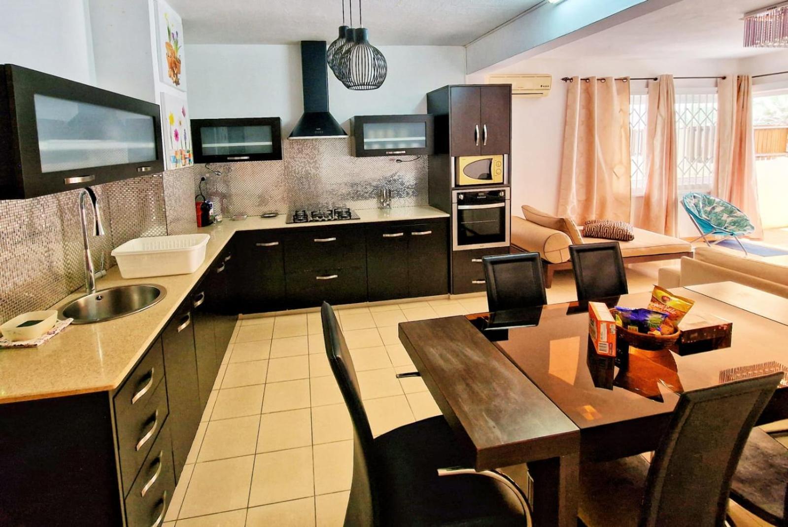 Appartement Modern Air-conditioned 3 Bedroom On Ground Floor, Fully Equiped With Swimming Pool - En Flac, West Coast - Tranquil Lagoons