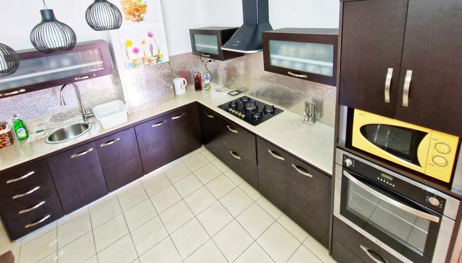 Modern Air-conditioned 3 Bedroom On Ground Floor, Fully Equiped With Swimming Pool - En Flac, West Coast - Tranquil Lagoons Apartament *